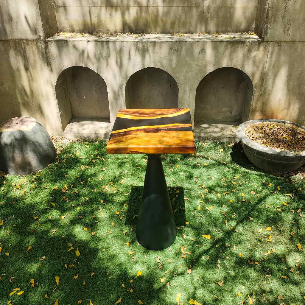 square epoxy coffee end table review 47