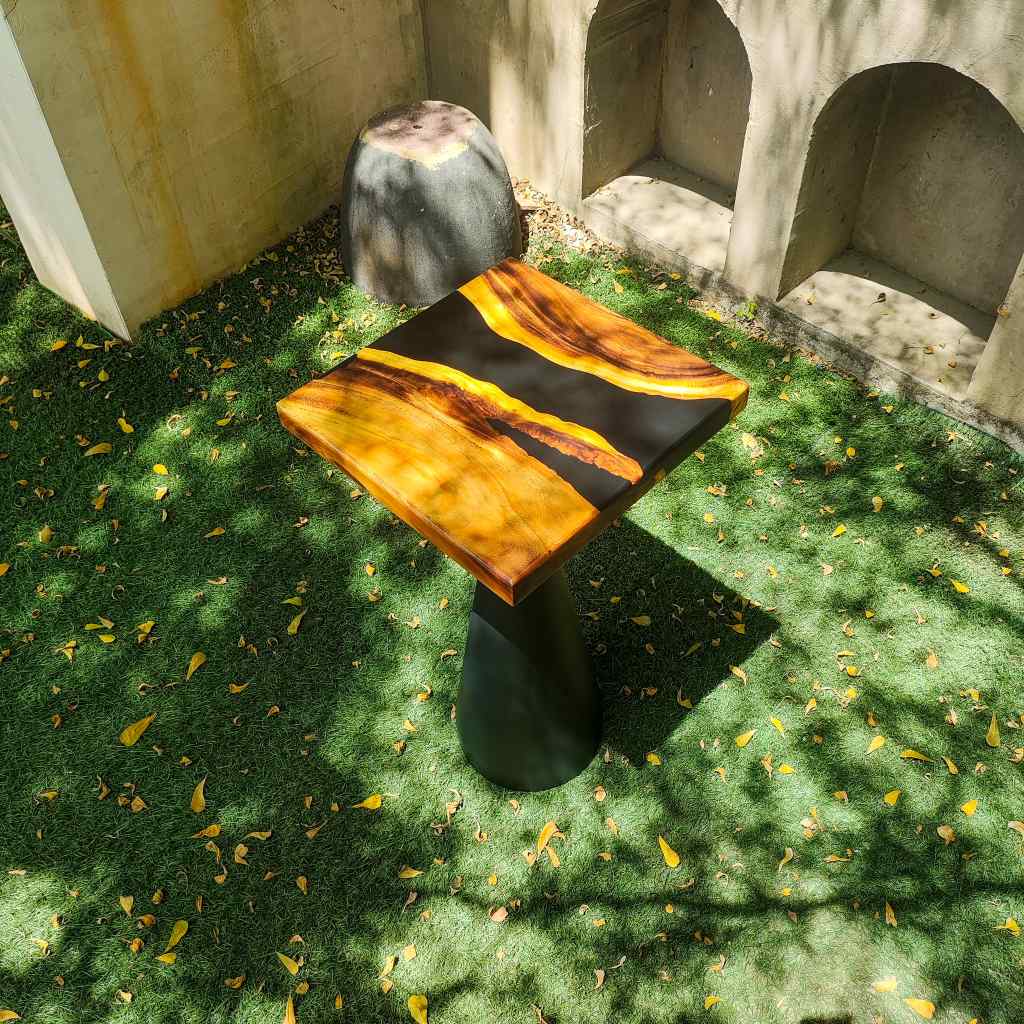 square epoxy coffee end table review 48
