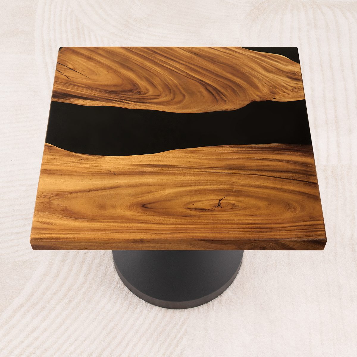 square epoxy dining table 29 inches 02