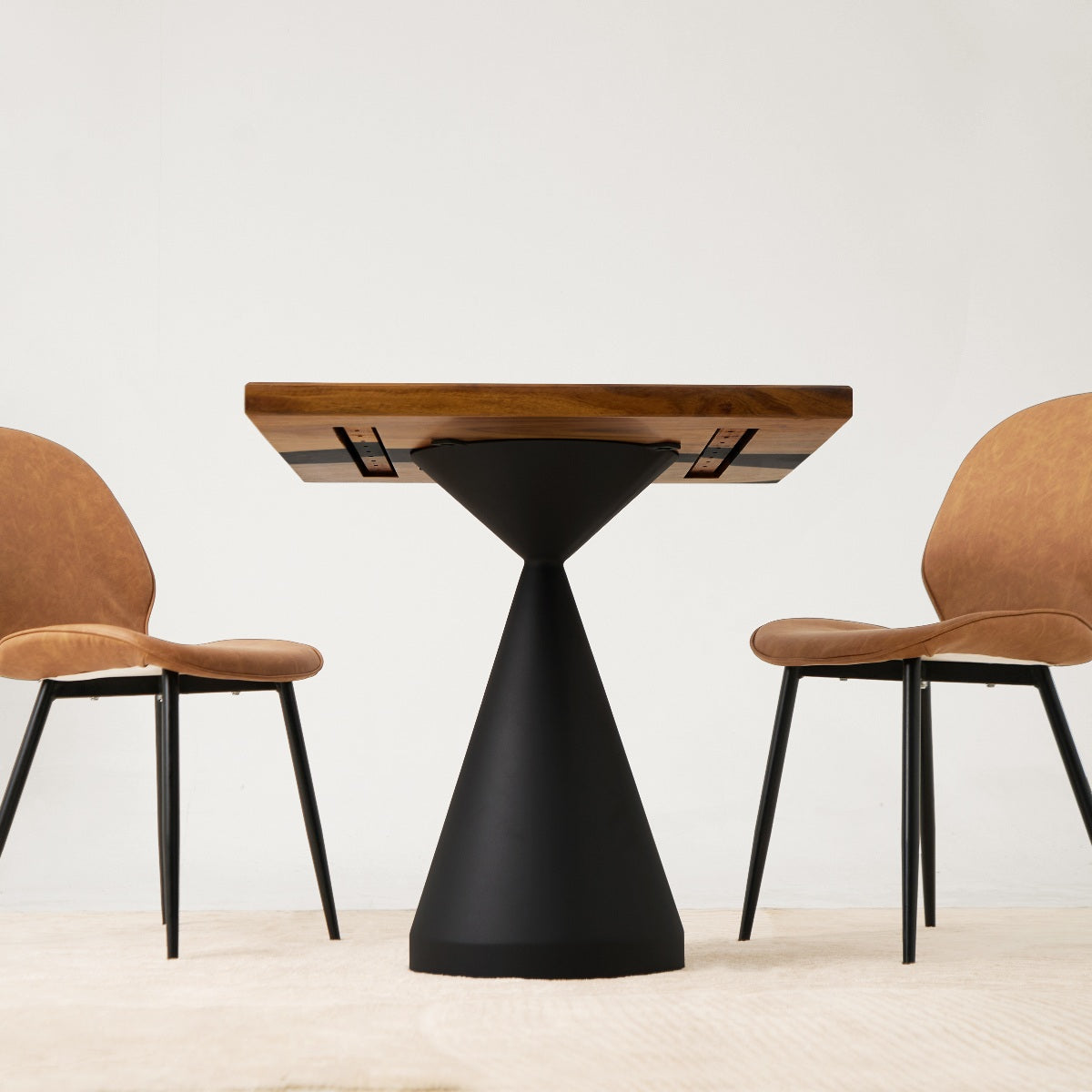 square epoxy dining table 29 inches