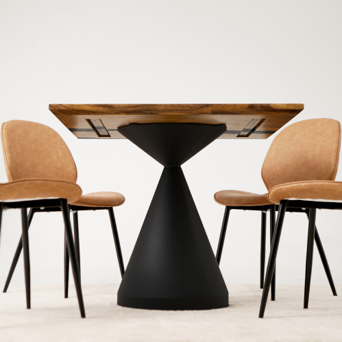 Interior Square epoxy tables
