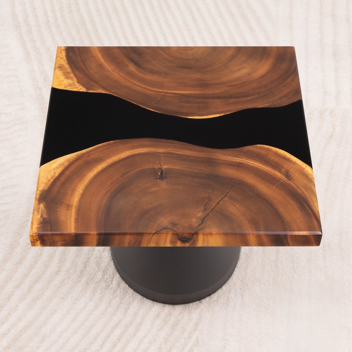 square epoxy table top 19 inches ssq19x19 05