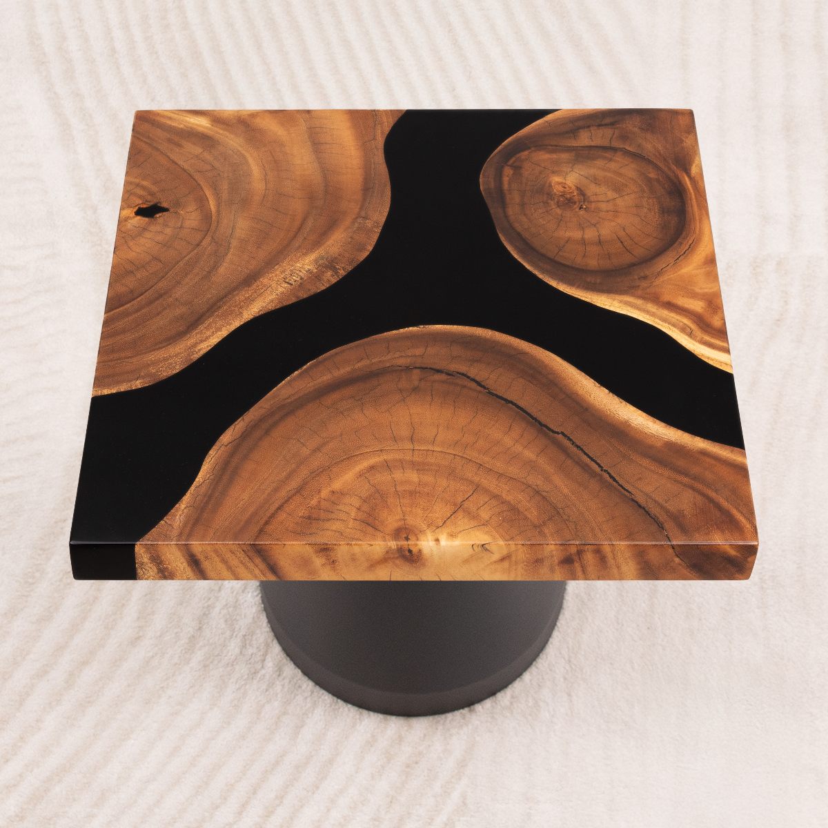 square epoxy table top 19 inches ssq19x19 14
