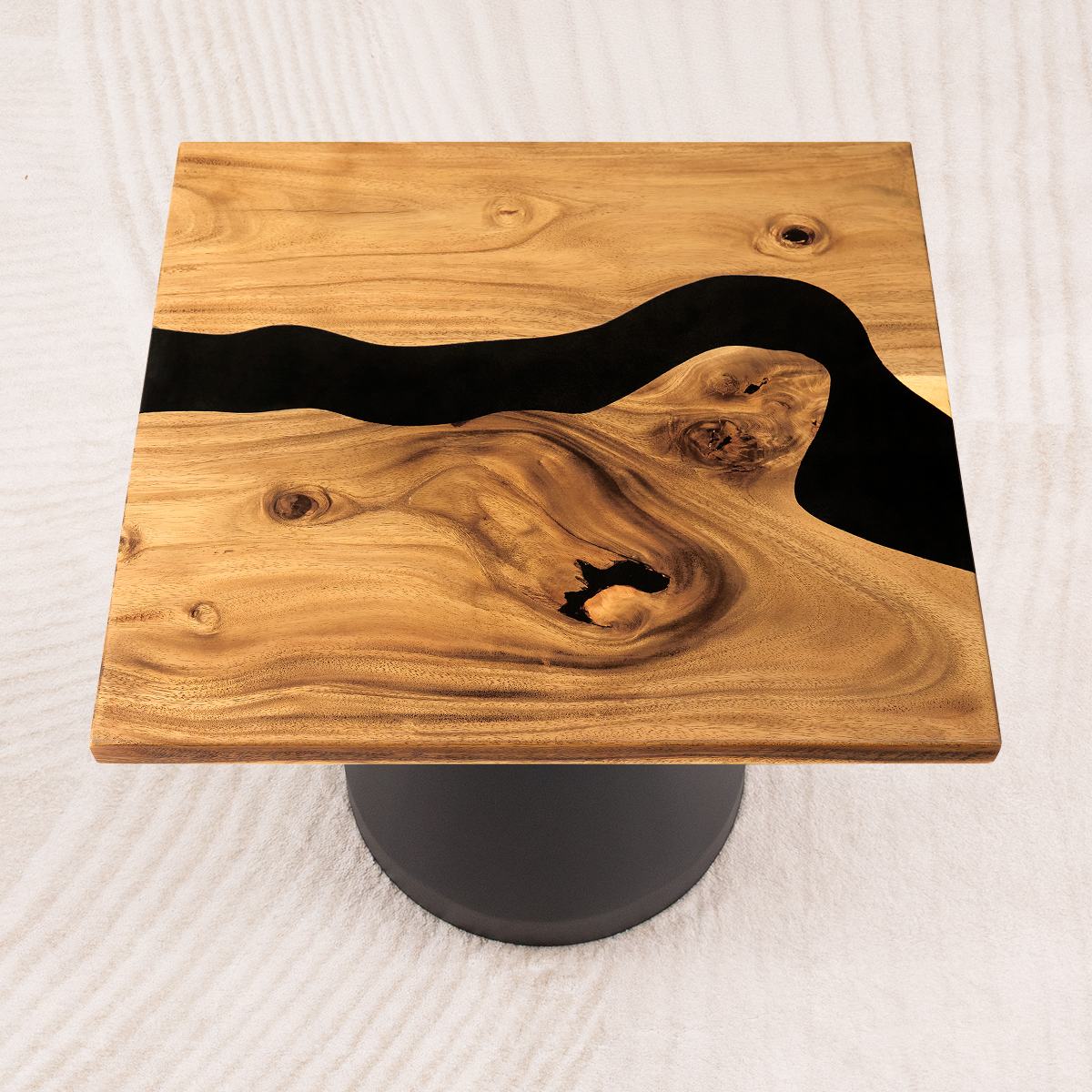 square epoxy table top 23 inches 04