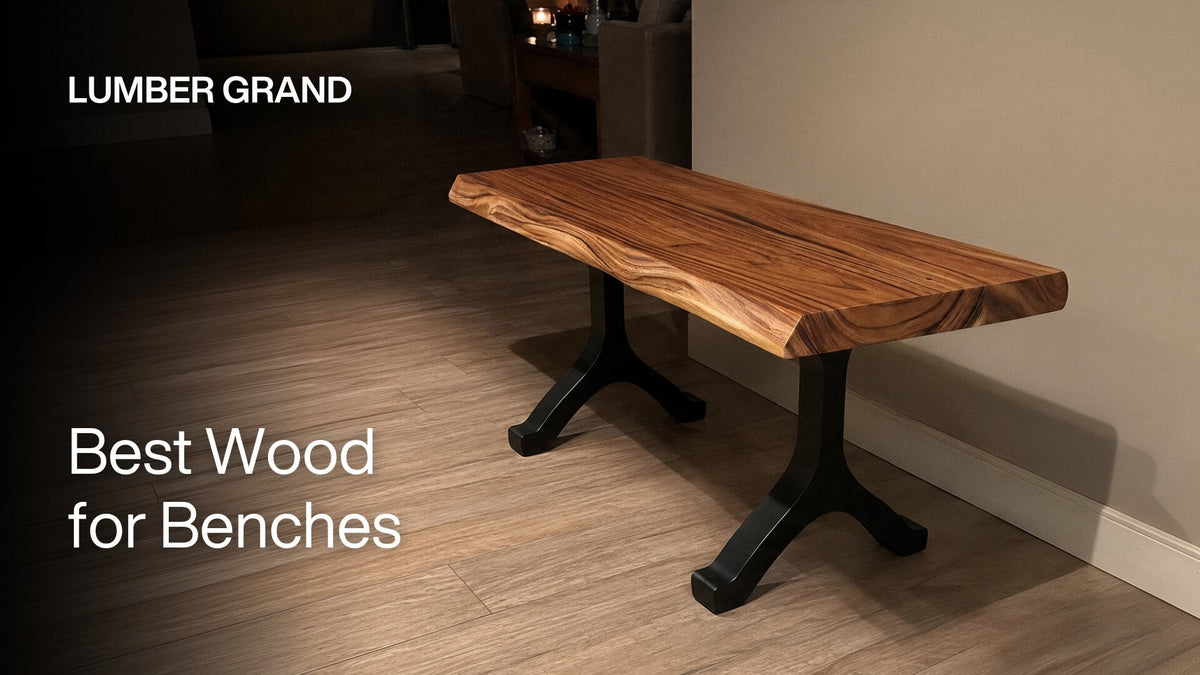 12+ Best Wood for Benches: Indoor, Outdoor, and Workshop