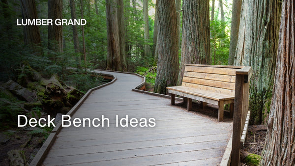 25 Deck Bench Ideas with Pictures for Every Deck Size, Style & Budget