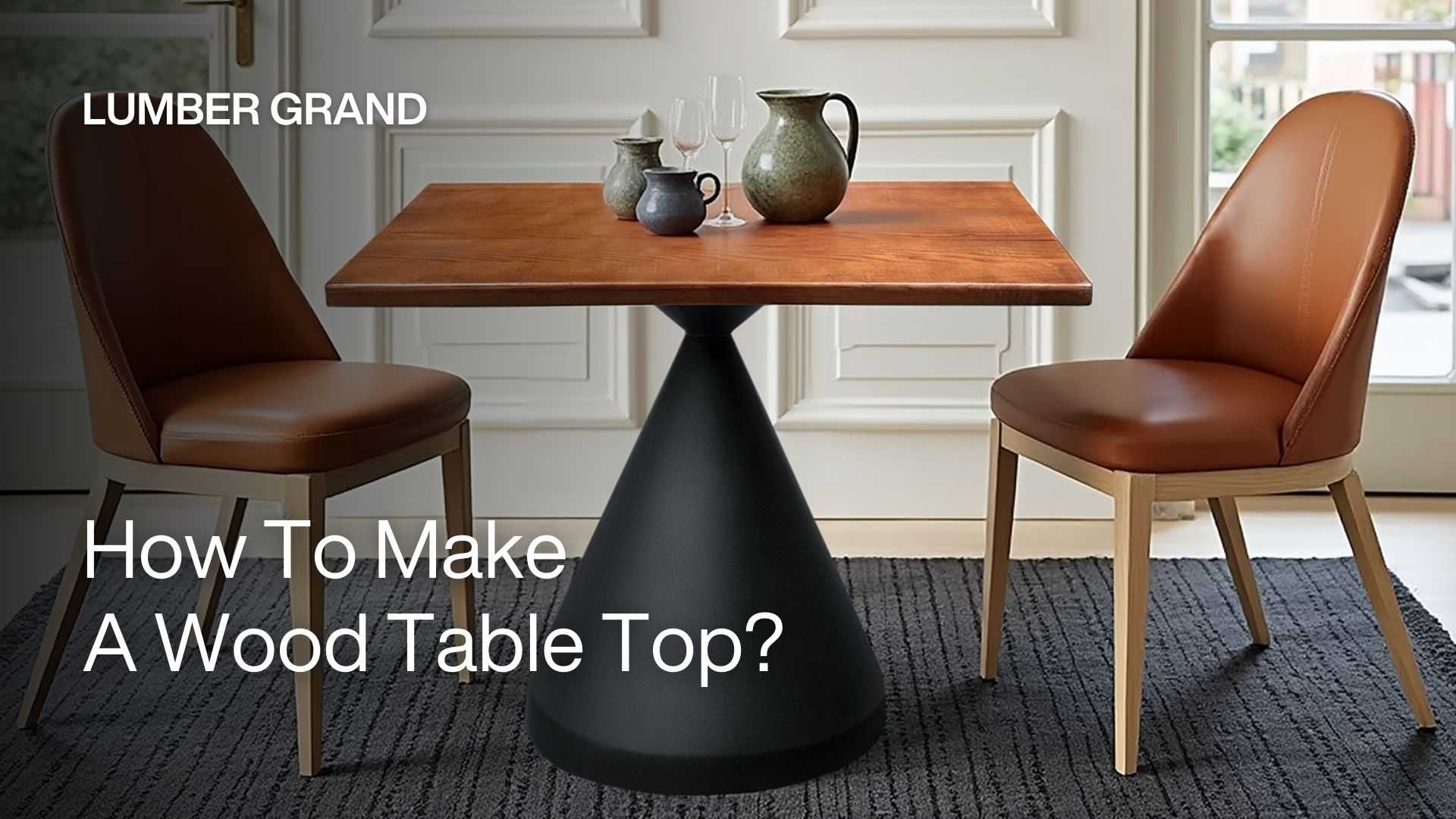 how to make a wood table top
