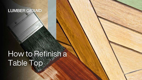 How to Refinish a Table Top in 5 Easy Steps