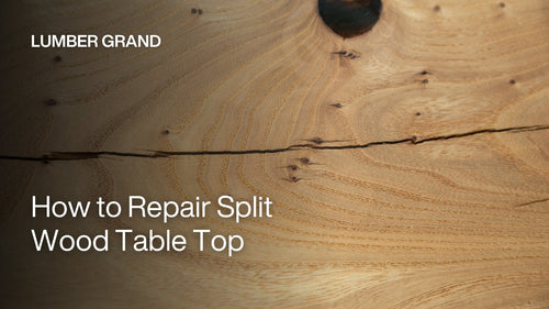 How to Repair Split Wood Table Top Quickly in Only 7 Steps