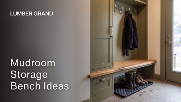 Top 4 Mudroom Storage Bench Ideas for Any Entry, Even a Tiny One