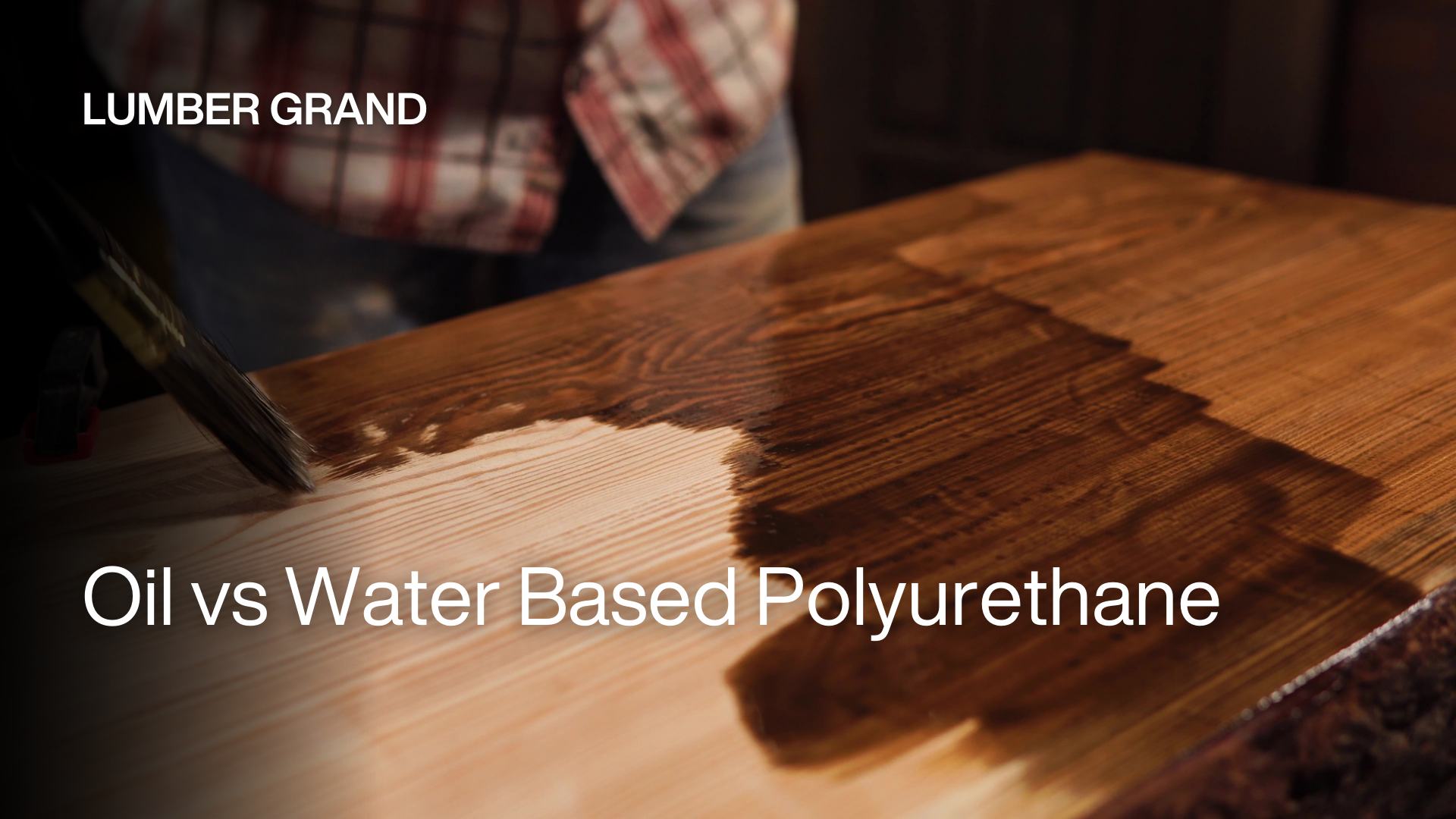 water based polyurethane vs oil based polyurethane kitchen cabinets
