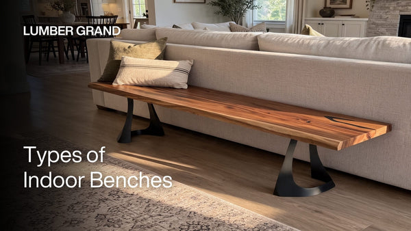 12+ Types of Indoor Benches: Styles, Sizes & Best Wood