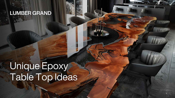 10 Unique Epoxy Table Top Ideas: Which One Catches Your Attention?