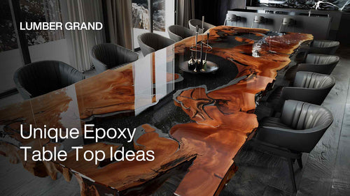 10 Unique Epoxy Table Top Ideas: Which One Catches Your Attention?