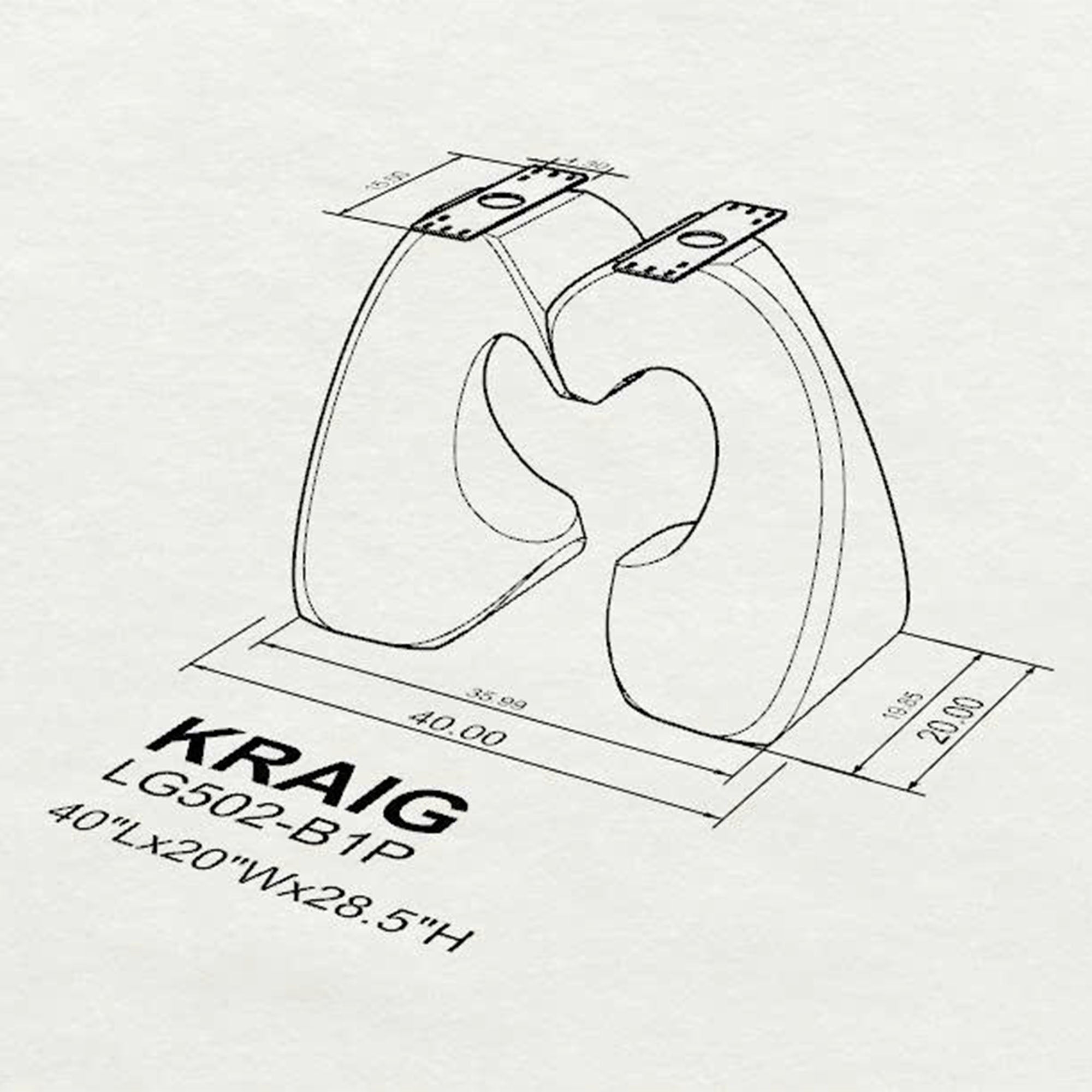 Dining Table with Kraig 28.5" H Metal Table Base - 3d drawings