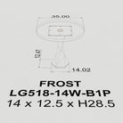 Modern Dining Table with Frost 28.5" H Steel Table Base - 3d drawings