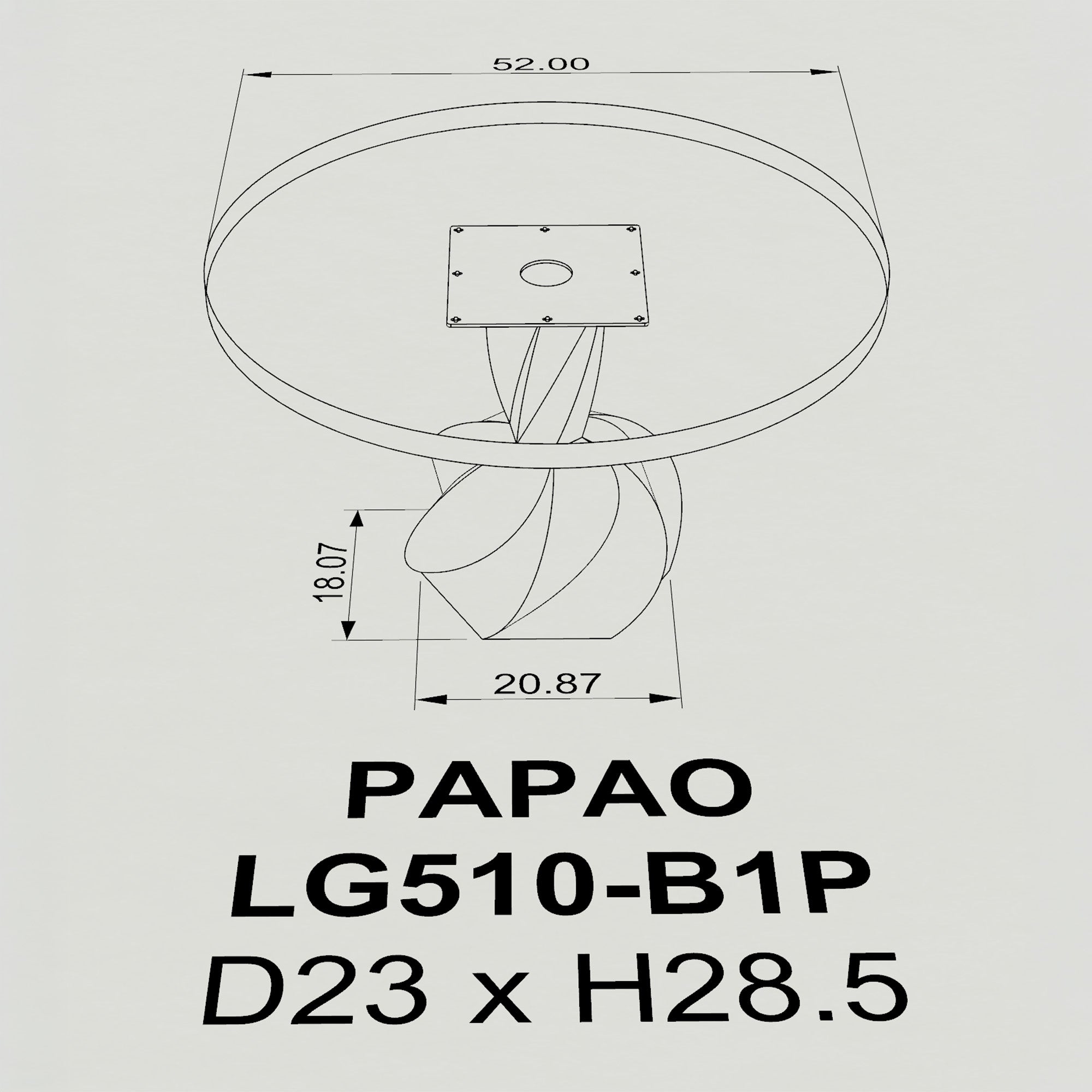 Dining Table with Papao 28.5" H Steel Table Base for Wood Epoxy Top - white background - 3d drawings