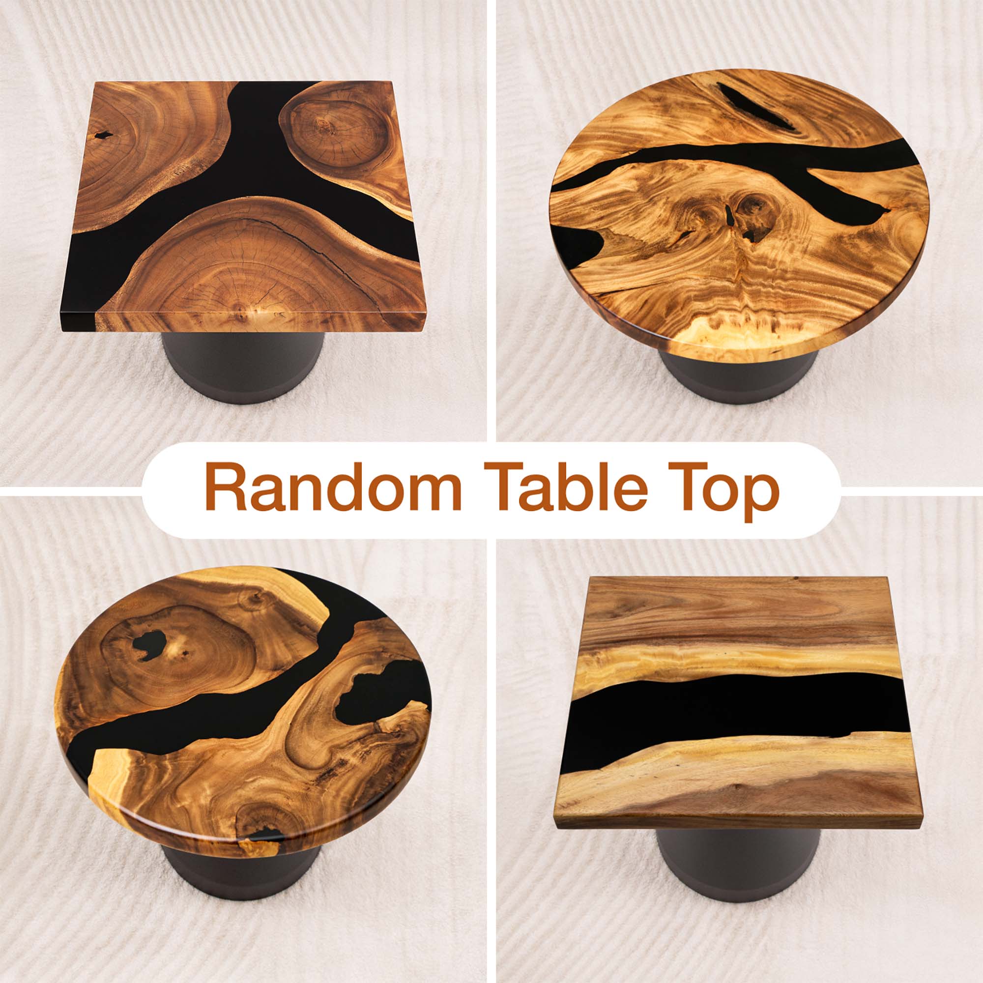 4 TABLE TOP - Unique Patterns in Nature