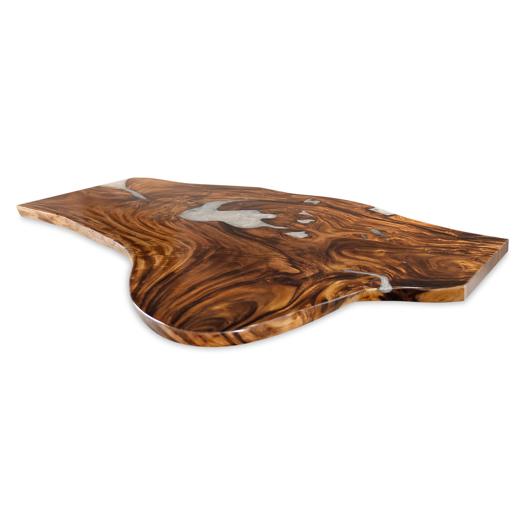 Live Edge Table Top 46" - 85" for Rustic Dining Tables and Desks - LE-60X49X26