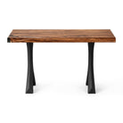 Bench 23" - 60" with MCM Steel Legs for Entryway & Hallway 203 Wilis - white background
