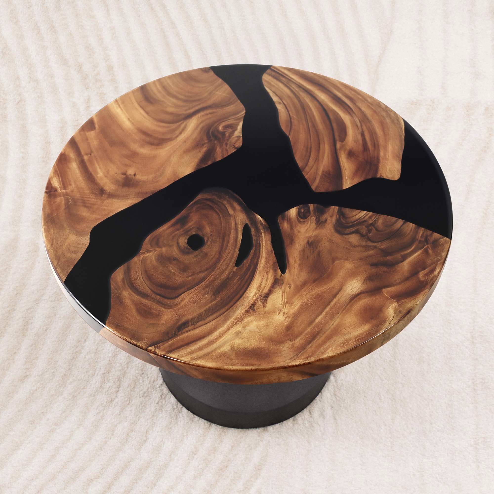 round epoxy table 29 inches - SRU29-919