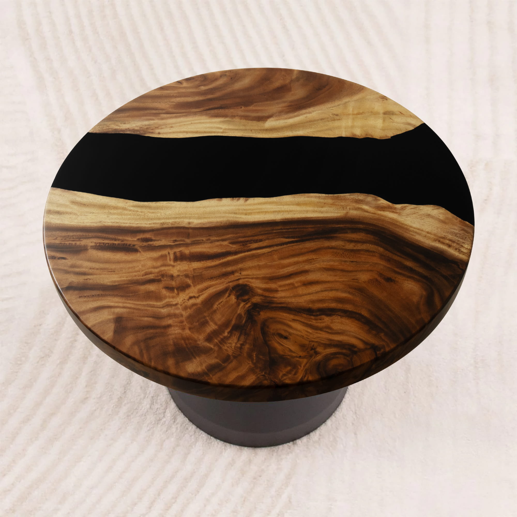 round epoxy table top 35 inches - SRU35-489