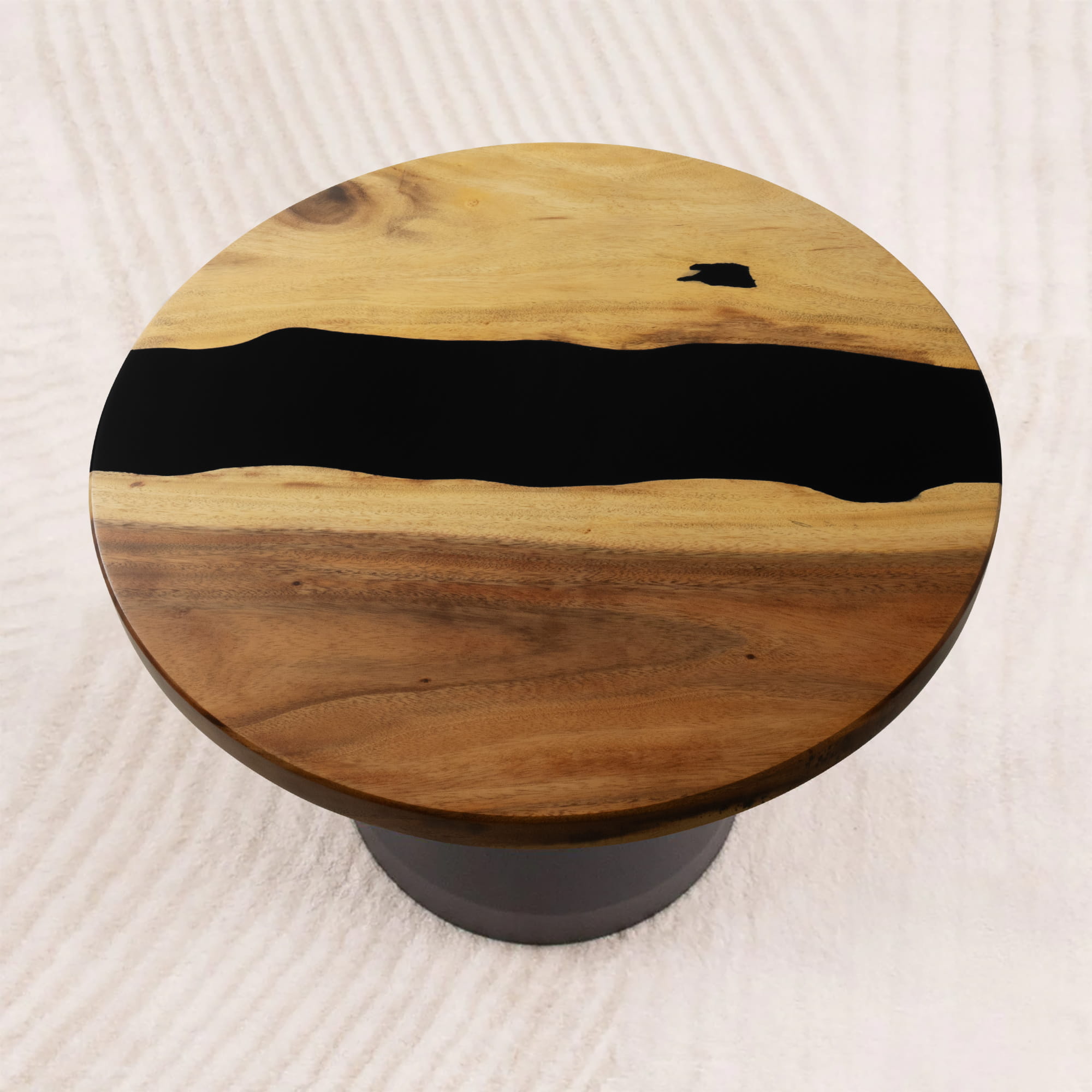 round epoxy table top 35 inches - SRU35-493