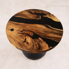 round epoxy resin table top 35 inches c