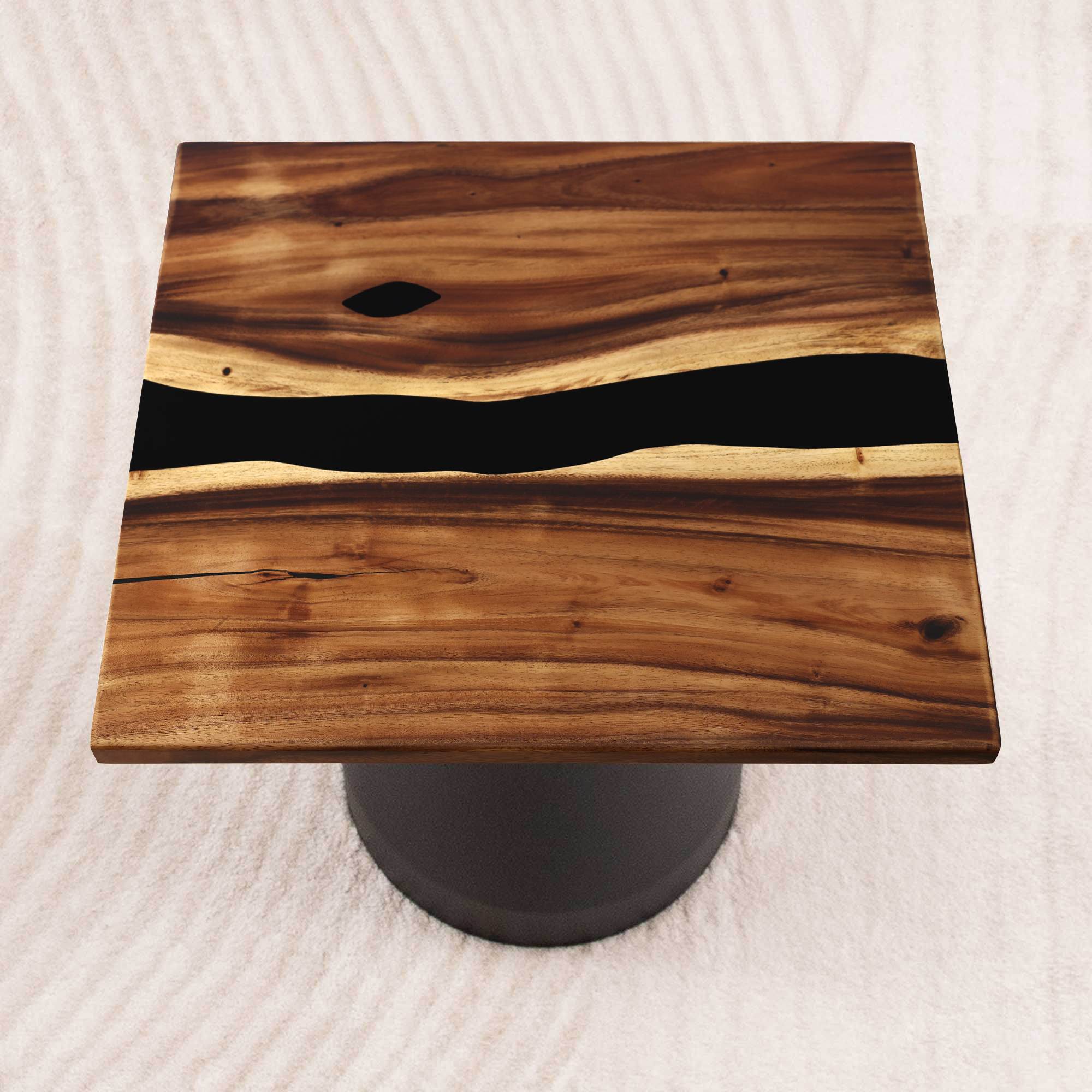square epoxy table top 29 inches - SSQ29x29-946
