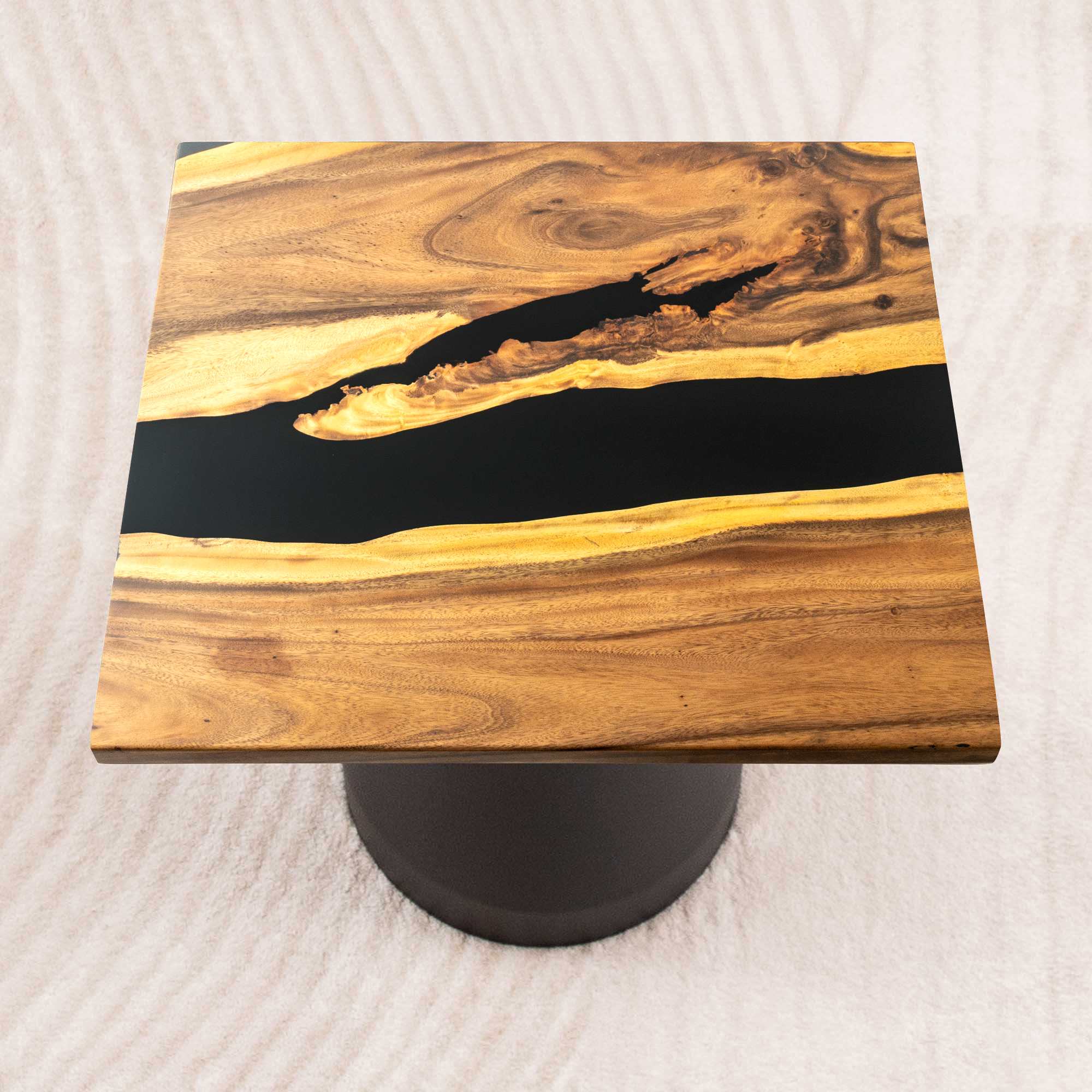 square epoxy table top 35 inches - SSQ35x35-405