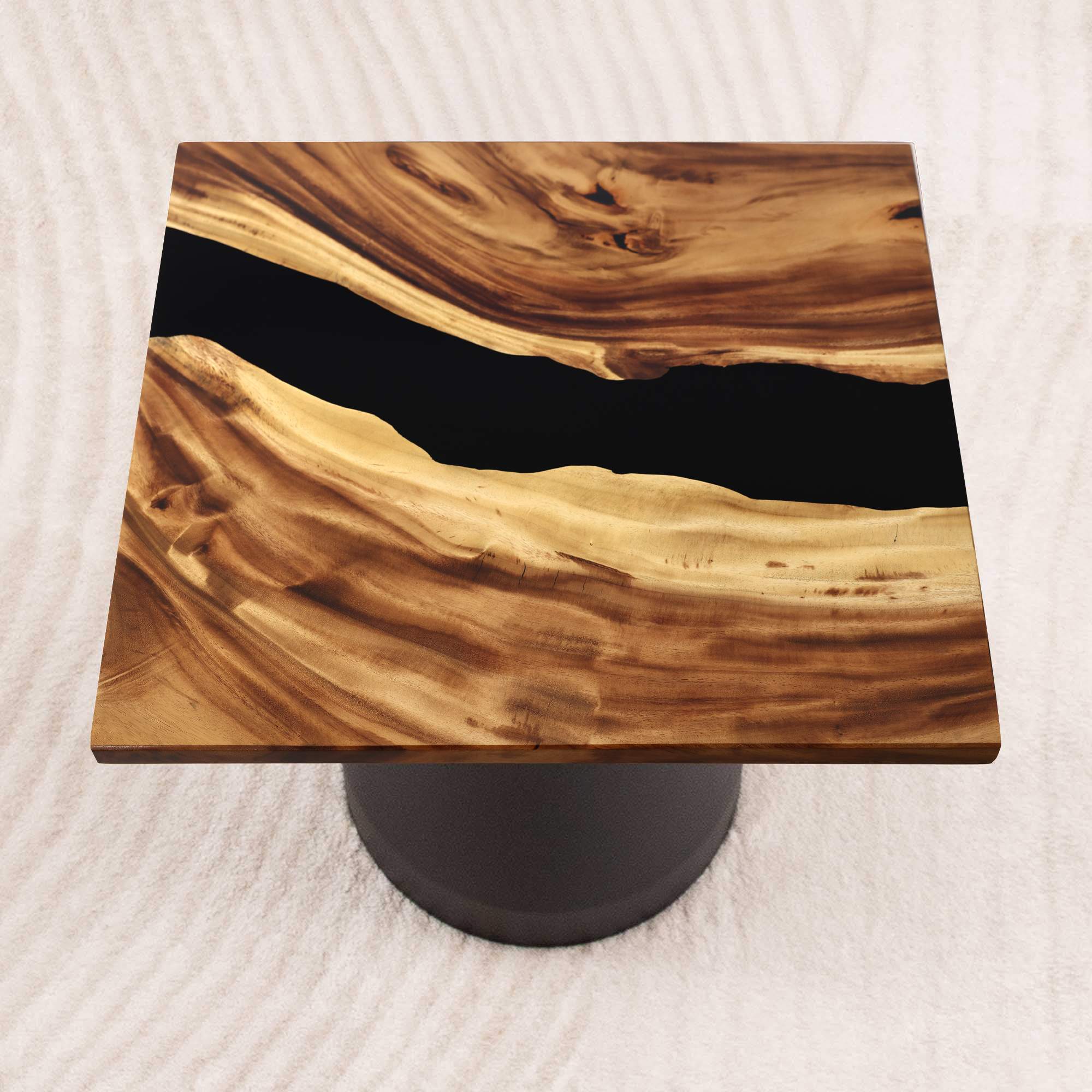 square epoxy table top 35 inches - SSQ35x35-941
