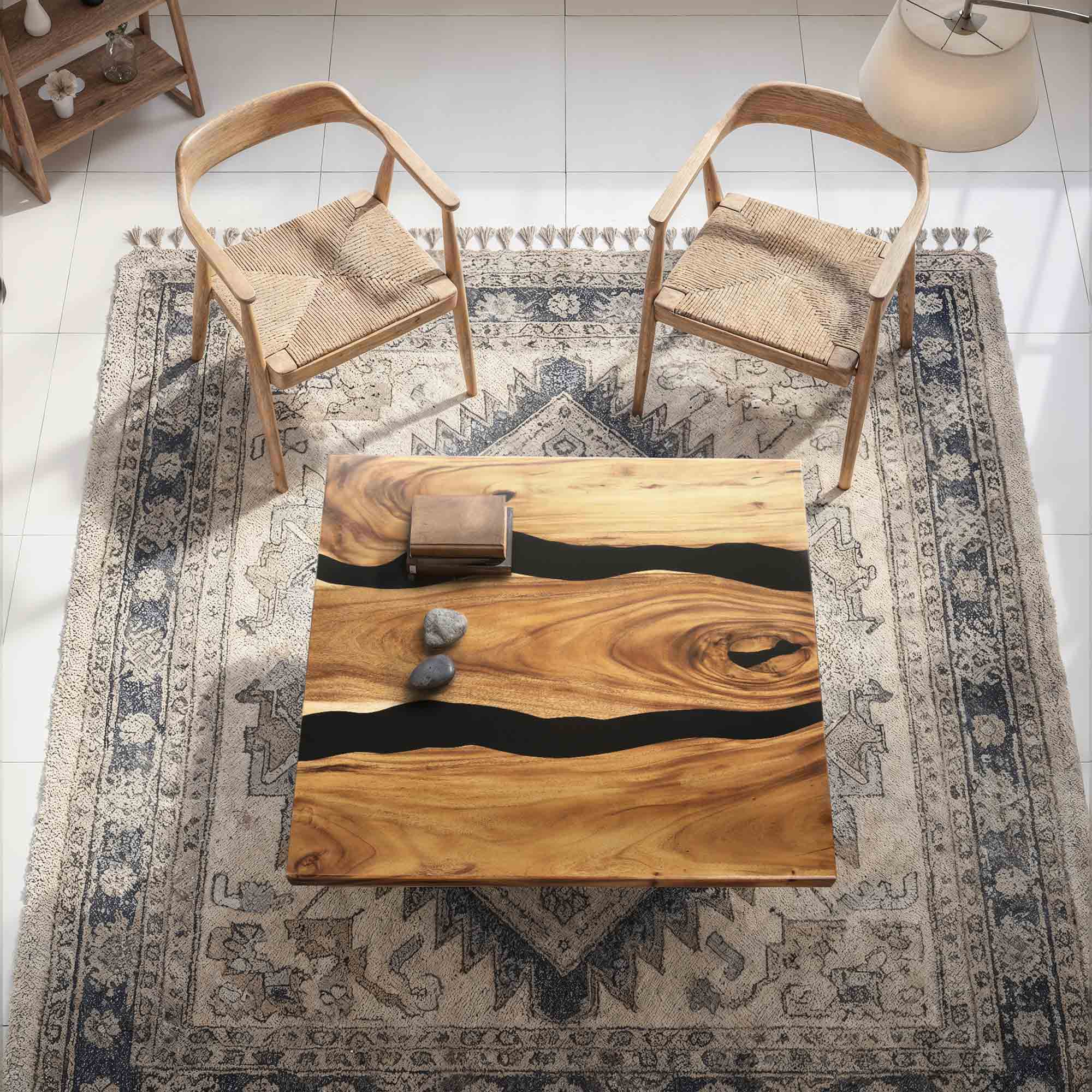 RANDOM TABLE TOP - Unique Patterns in Nature - SSQ41x41-04