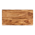 Bar Table 84" x 42" in Epoxy or Natural Wood for Home Bars - 602 Helyx - NA-SRE84x42 White background
