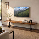 Bench 23" - 60" with Steel Legs for Bedroom & End of Bed - 204 Goblet - interior