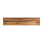 Custom-cut wood bench top for DIY bench project