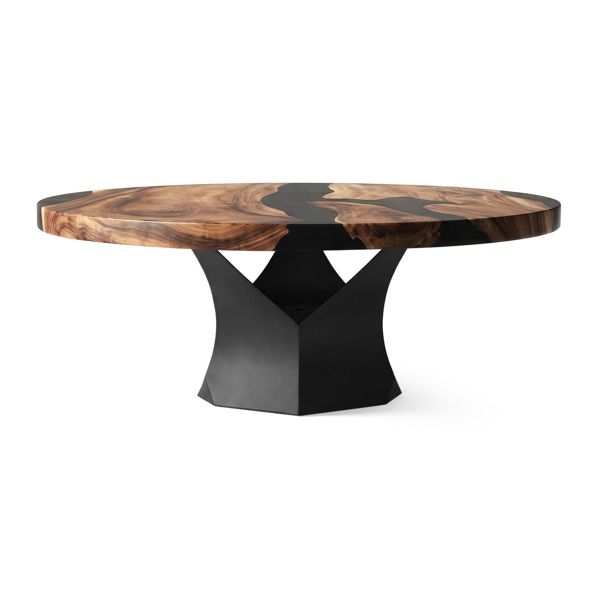 Coffee Table 19" to 47" for Sofa Side to Center - 120G Nour - 47"Tabletop white background