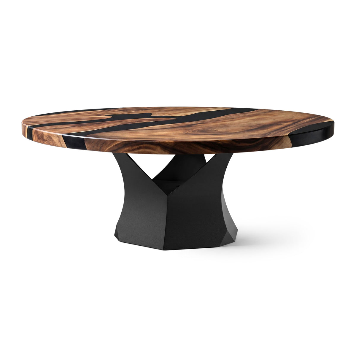 Coffee Table 19" to 47" for Sofa Side to Center - 120G Nour - 47"Tabletop white background