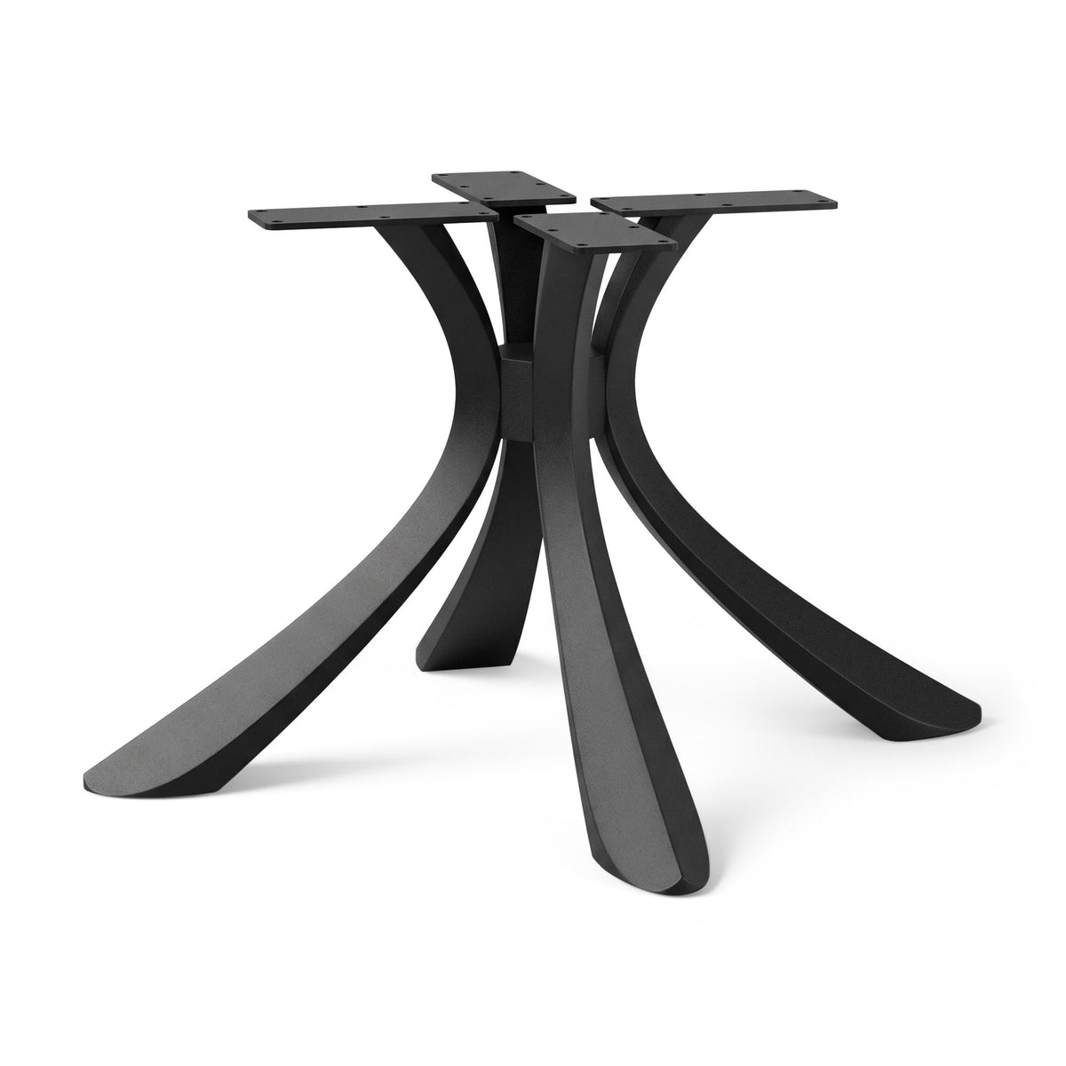 Coffee Table 29" Round & Square for Modern Living Rooms - 127 Zolia - Only Base White Background