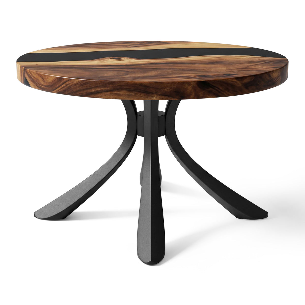 Coffee Table 29" Round & Square for Modern Living Rooms - 127 Zolia - SRU29 White background