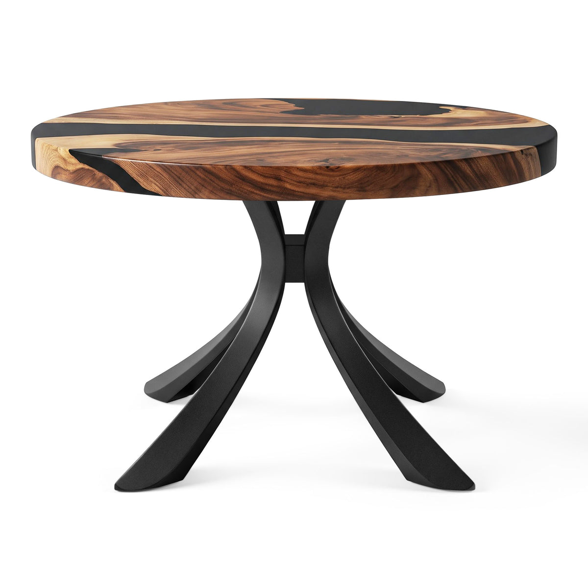 Coffee Table 29" Round & Square for Modern Living Rooms - 127 Zolia - SRU29 White background