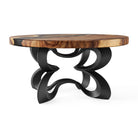 Coffee Table 35" or 41" for Nature-Inspired Home - 124 Blosome - SRU35 White Background
