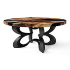 Coffee Table 35" or 41" for Nature-Inspired Home - 124 Blosome - SRU41 White Background