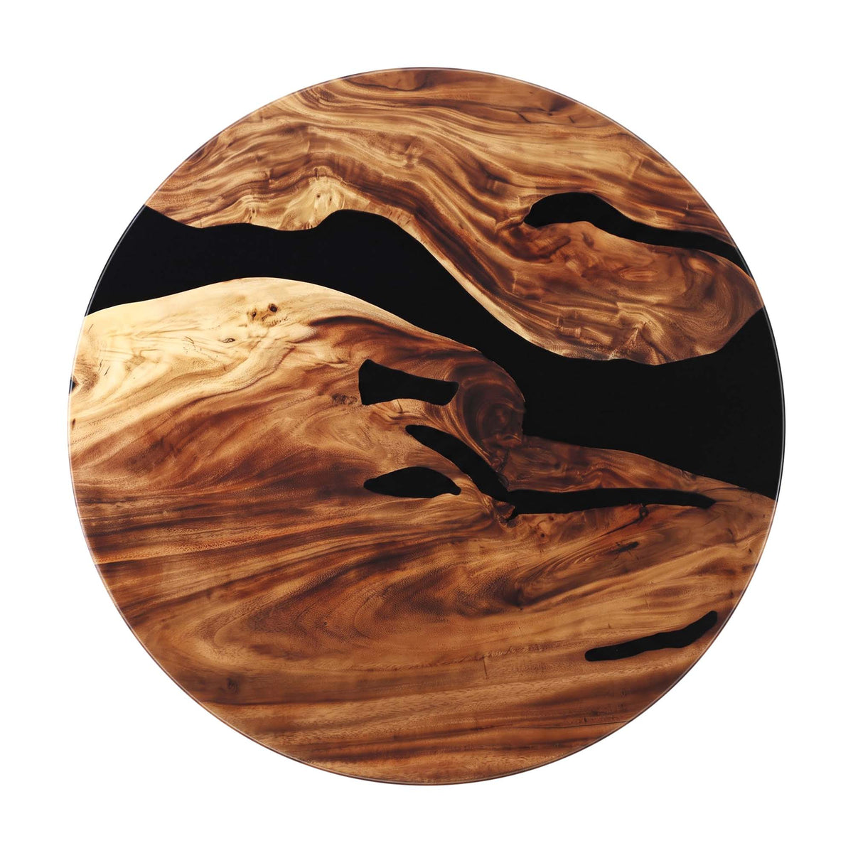Coffee Table 35" or 41" for Nature-Inspired Home - 124 Blosome - SRU41 White Background