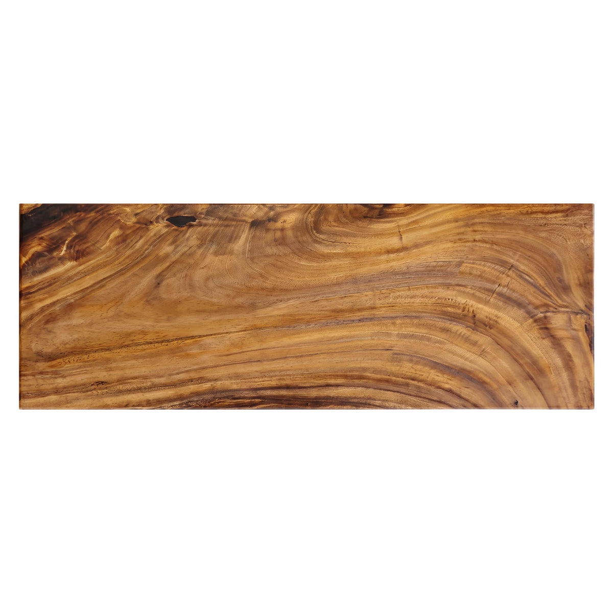 Coffee Table 35" with Panther Base for Bold Living Room - 703S Panthera - 35x15 Top White background