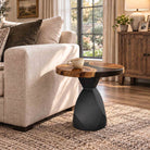 Coffee Table for Modern Living Space, Handcrafted Unique Design - 119S Flare - interior