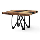 Coffee Table Round or Square for Scandinavian Homes - 125S Vale - SSQ29 White Background