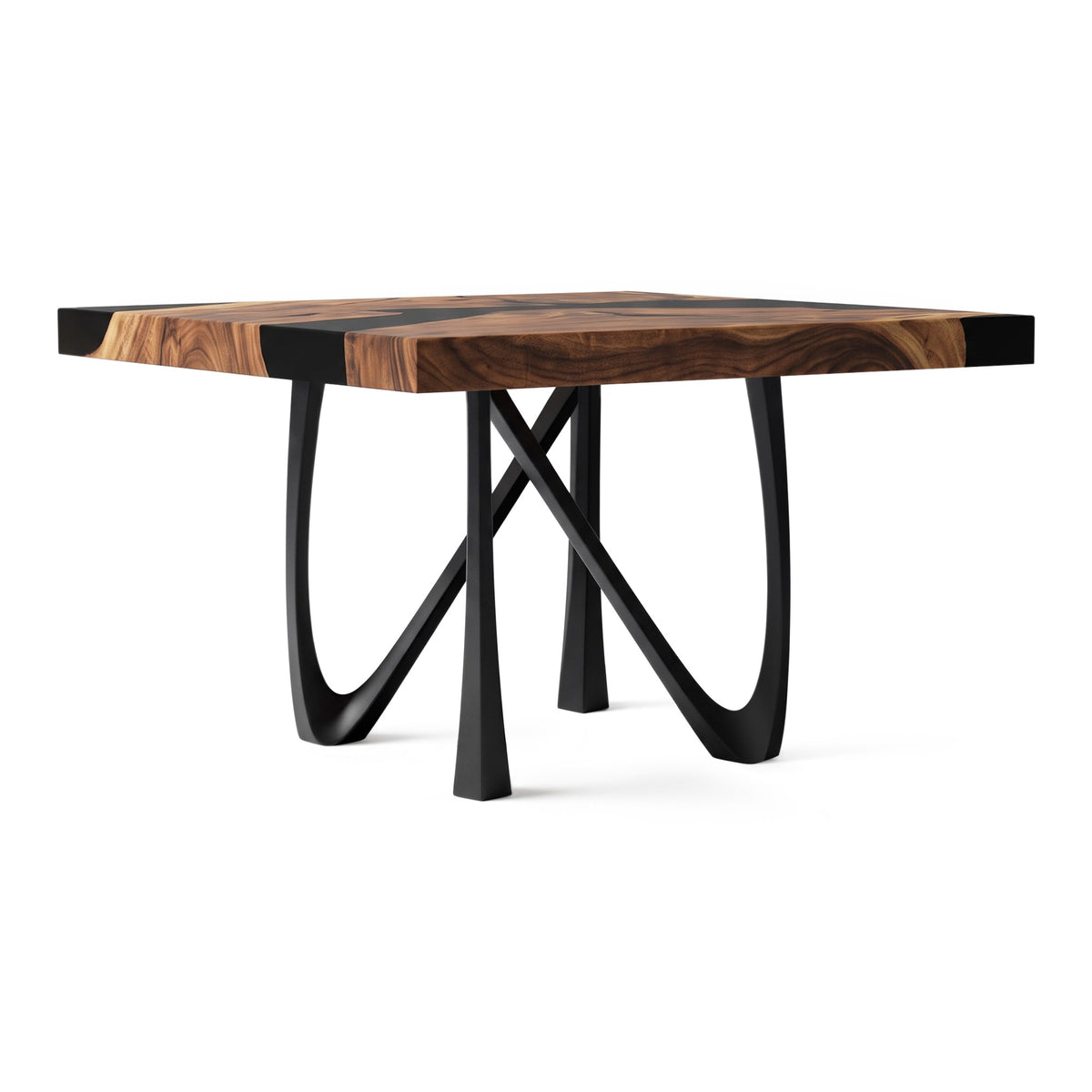 Coffee Table Round or Square for Scandinavian Homes - 125S Vale - SSQ29 White Background