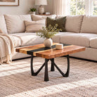 Coffee Table Round or Square for Scandinavian Homes - 125S Vale - SSQ29 Interior