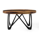 Coffee Table Round or Square for Scandinavian Homes - 125B Vale - SRU35 White background
