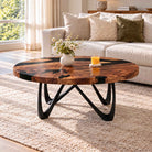 Coffee Table Round or Square for Scandinavian Homes - 125B Vale -  Interior 